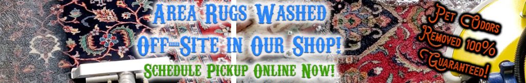 Area Rugs Washed In Our Shop